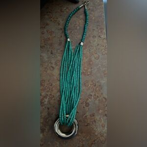 Turquoise Beaded Necklace